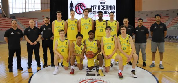 Australia U17 National Team. Bayles is in front row, second from left